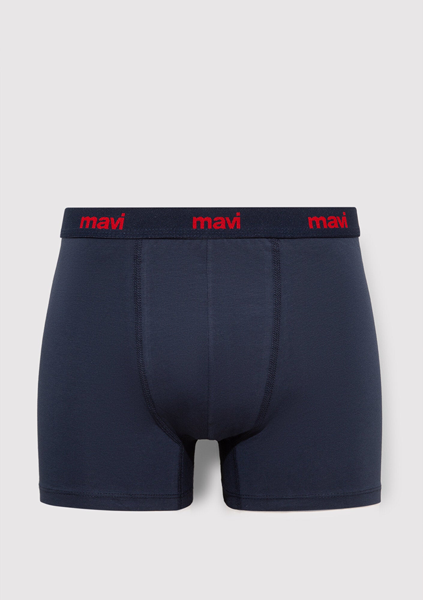 Kit Boxer Blue 3 Pack Basic Navy Blue Boxer Mavi