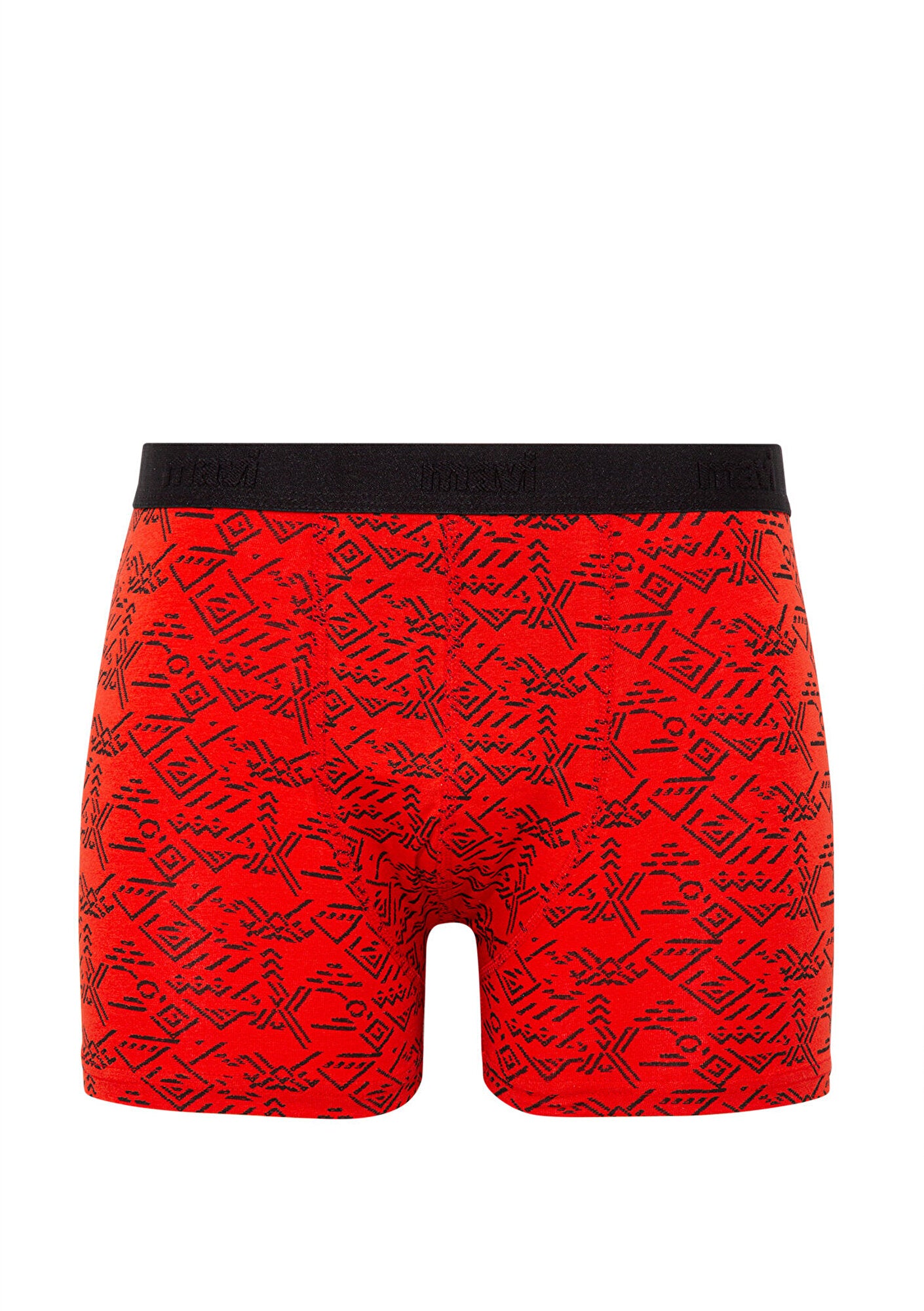 Not Red Boxer Printed Red Boxers Mavi